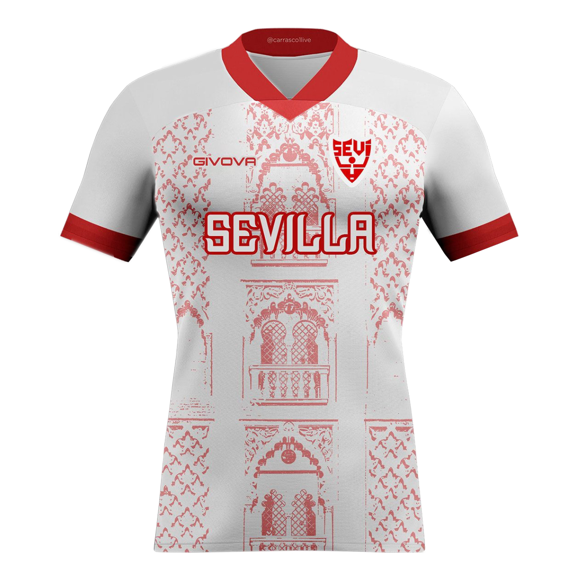 Camiseta Sevilla FC Joma Pablo Alfaro Talla M de segunda mano por 50 EUR en Sevilla en WALLAPOP