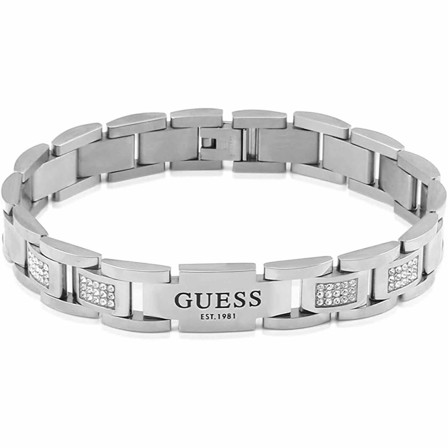 GUESS Bracciale Donna Frontiers JUMB01342JWGMT-U, Design Moderno E Alla Moda