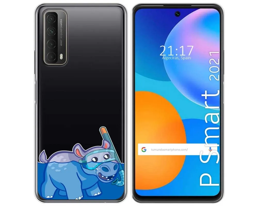 Funda Gel Tpu Para Huawei P Smart 2020 Diseño Mármol 13 Dibujos con