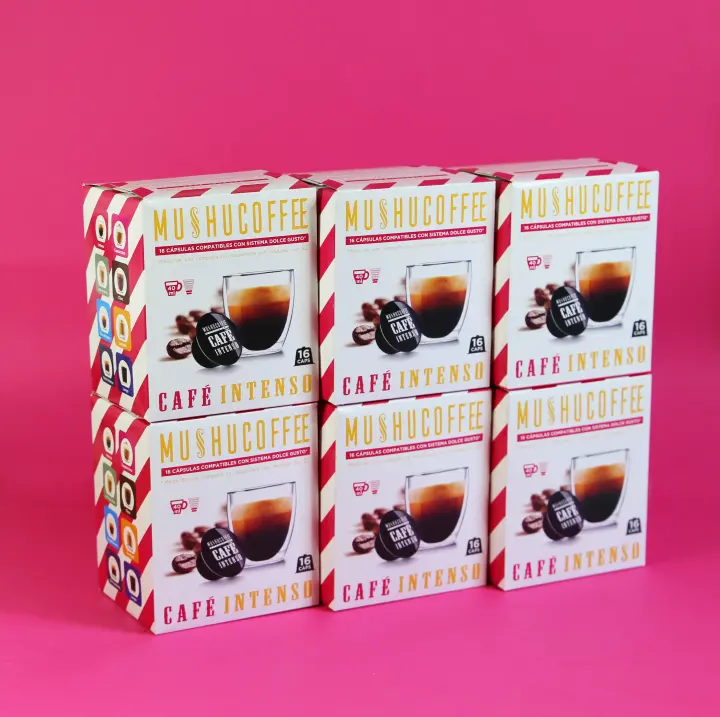 Café Cappuccino en Cápsulas Compatibles Dolce Gusto – Mushu Coffee & Tea