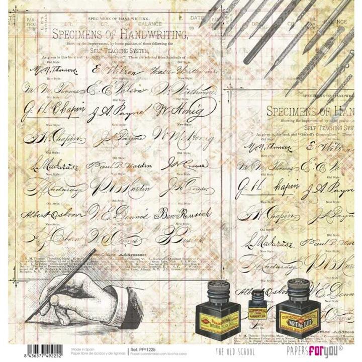 Papers For You Collezione Carte Scrapbooking Double Face 180gr - 14 Fogli 30,5x30,5 Cm, Tema Wizarding Adventure II, Perfette Per Album E Progetti Creativi