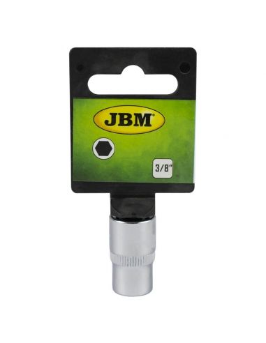 VASO CORTO HEX 3/8" DE 18MM | JBM