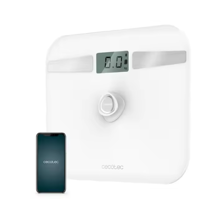 Cecotec Báscula de baño Surface Precision EcoPower 10200 Smart Healthy. Con pulsador, Superficie de vidrio templado de alta segu Cecotec Báscula de baño Surface Precision EcoPower 10200 Smart Healthy. Con pulsador, Superficie de vidrio templado de alta segu