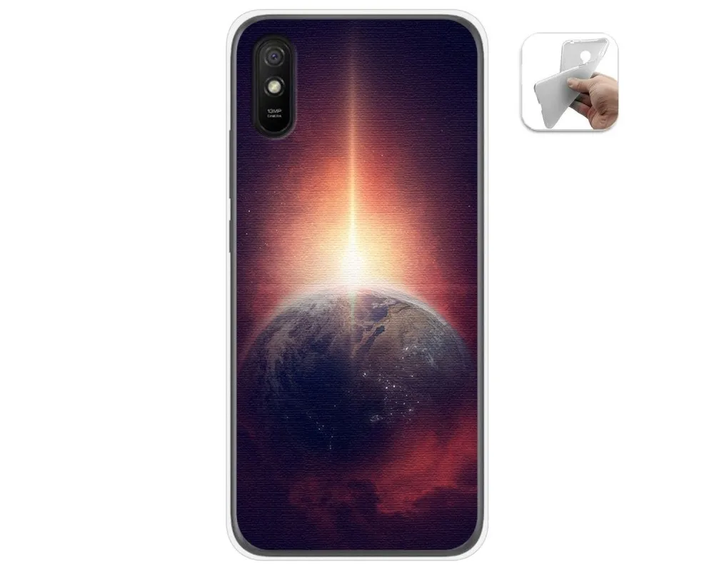 Cover Compatibile Con Xiaomi Redmi 9A - 9AT, Posteriore Semi Rigida TPU