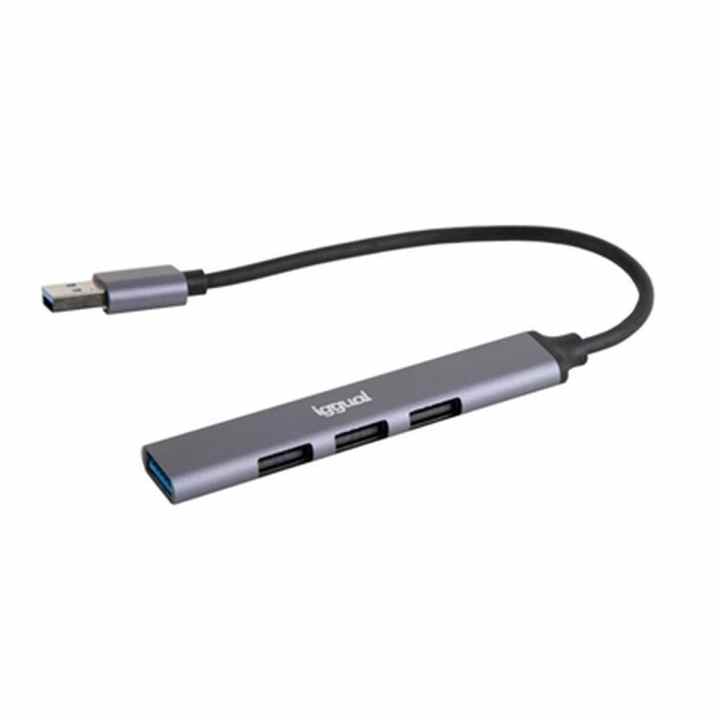 Hub USB V7 UC-U3CRJ45HDVG-BLK