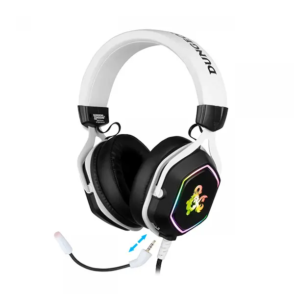 Auriculares Gaming con Micrófono Konix Nemesis para PS5/ Jack 3.5/ Blanco y  Negro
