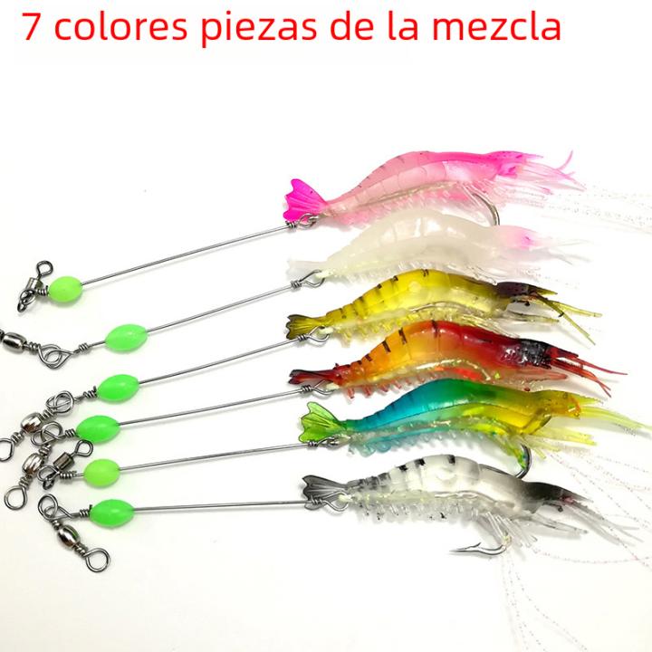 Paquete De 3 Señuelos De Pesca Sabiki 5 Plataformas De