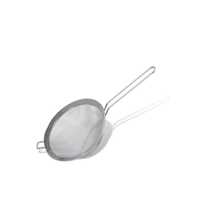 Colador De Cocina Acero Inoxidable Malla Fina 18 Cm – Ideal Para Pasta, Arroz, Verduras Y Freír (Antiaderente, Lavavajillas)