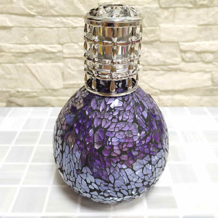 Pack Lámpara Catalítica Mosaico Lila y Fragancia. Elimina malos olores,  perfuma y purifica el ambiente - Mamá Manuela