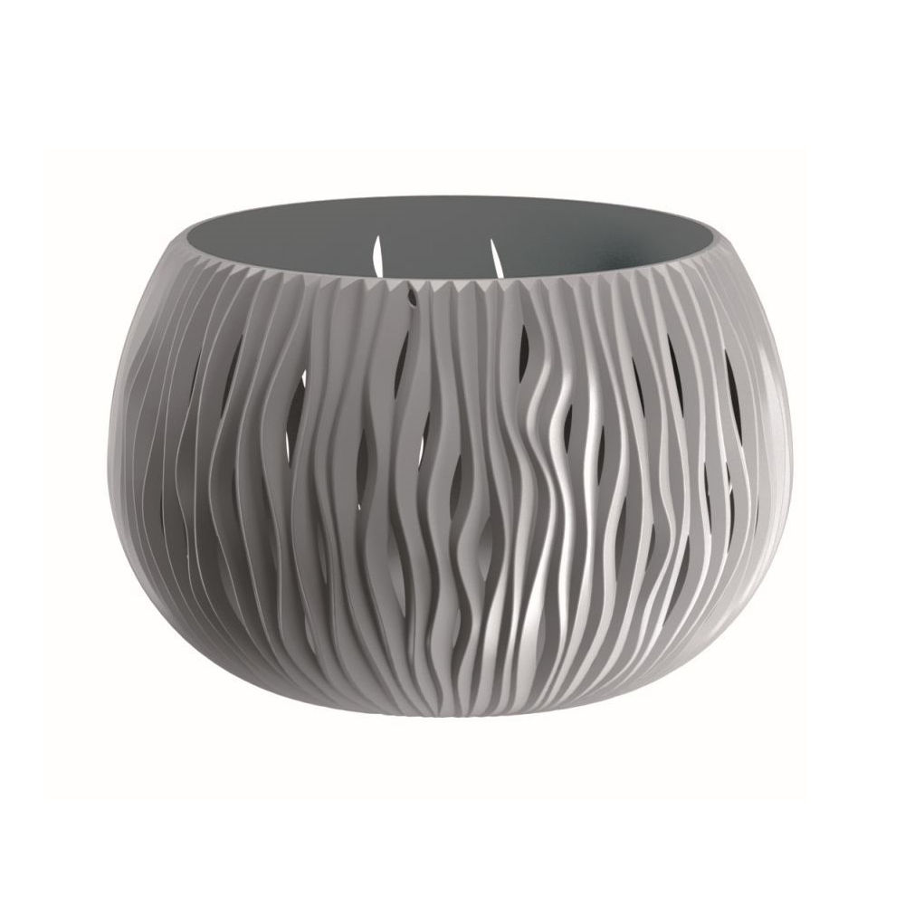 Prosperplast BETON BOWL WS De Plástico CON Depósito En Color Cemento 16 1 Alto X 23 8 Ancho X 23 8 Profundo Cms 90071645