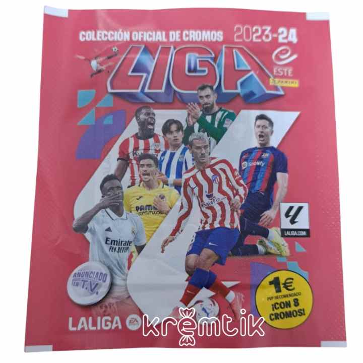 2ª Edicion - Caja con 50 Sobres de la Liga Este 2023-2024 Panini :  : Juguetes y juegos