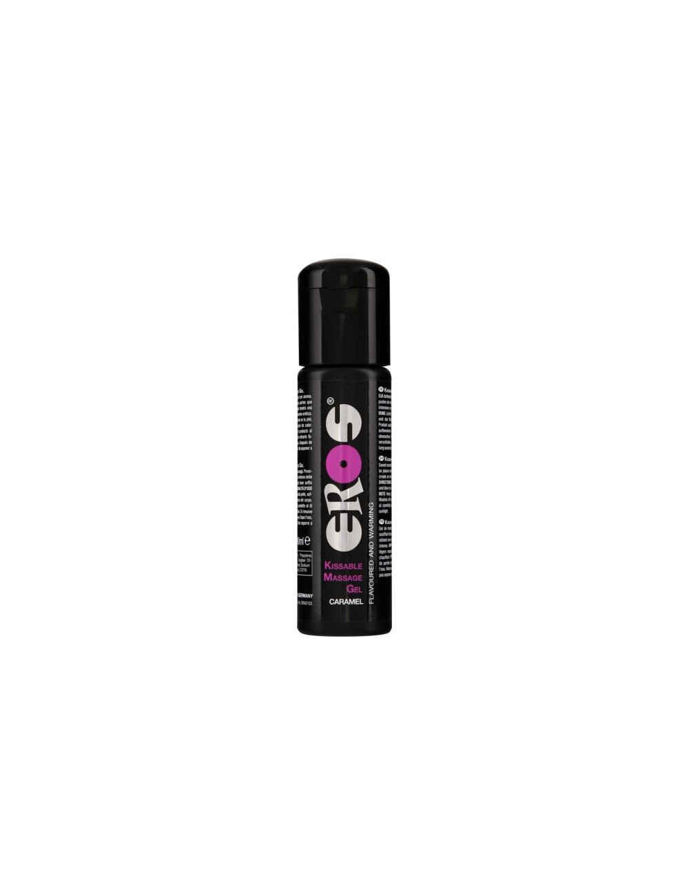 EROS KISSABLE MASSAGE GEL WARMING CARAMEL 100 ML Miravia