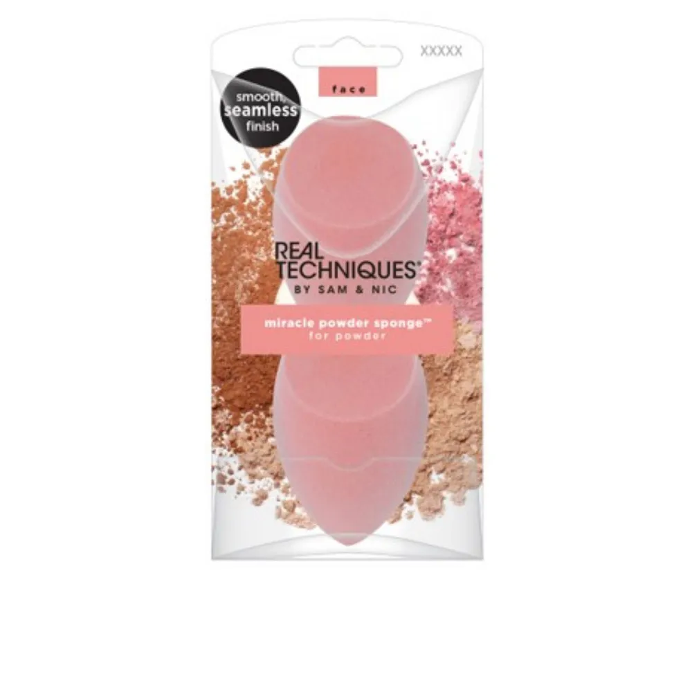 Maquillaje Real Techniques MIRACLE POWDER SPONGE LOTE - 1