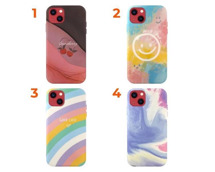 Funda Silicona Suave El Stica Dibujos Compatible Con Iphone Miravia