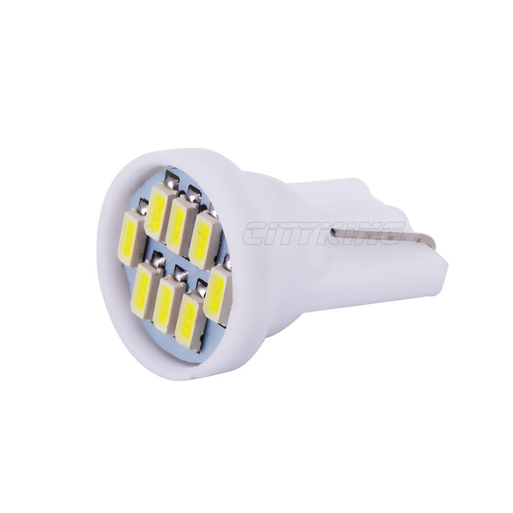 6V 6,3 V Blanco ámbar T10 168 194 555 Bombilla Led De Cuña W5W Luces