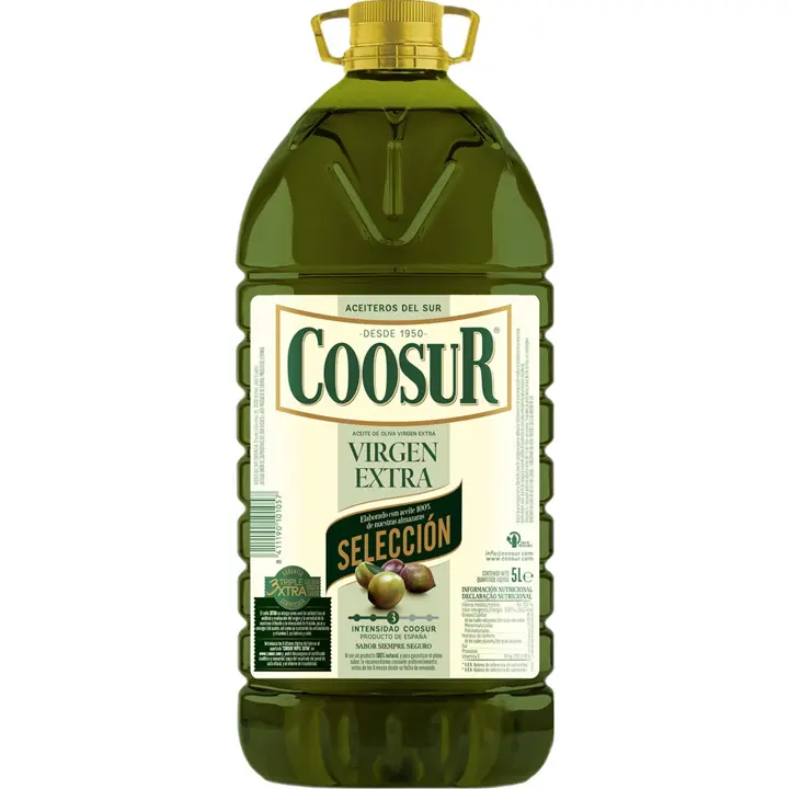Coosur - Aceite de Oliva Virgen Extra, Selección Especial Cooperativa,  garrafa 5L - 1