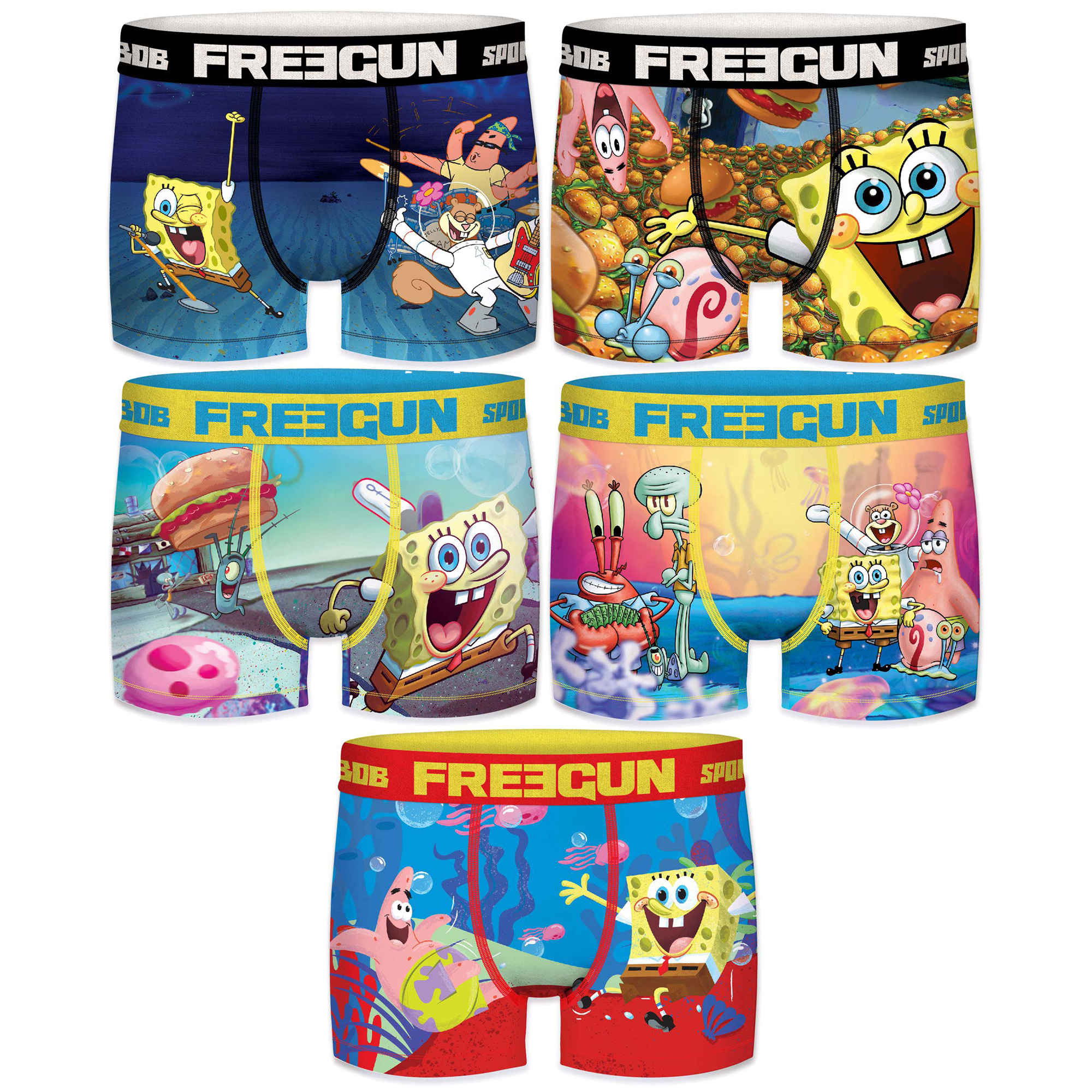 Set 2 Calzoncillos Bóxer Scooby Doo Microfibra Freegun con Ofertas en