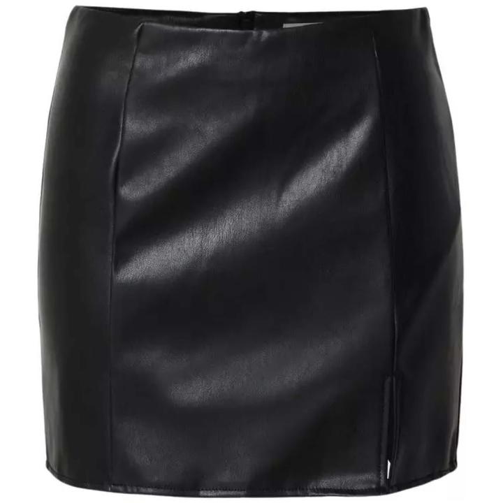 ONLY ONLLUNA LONG SKIRT - Gonna lunga - black/nero