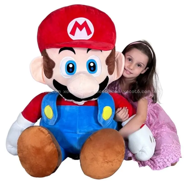 Nintendo Peluche Super Mario Bros XXL 120cm Peluche de Super