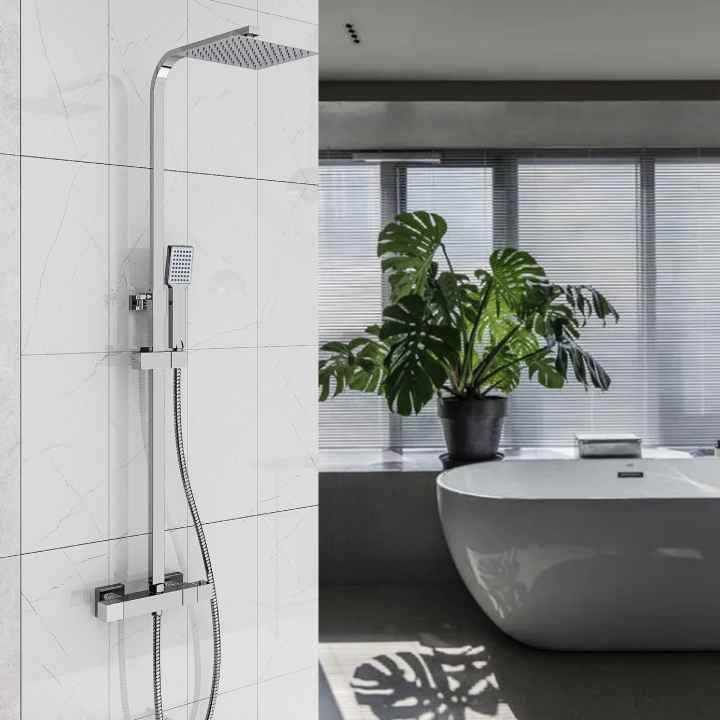 Columna De Ducha Con Alcachofa - 260 2JET ECOSMART - Hansgrohe