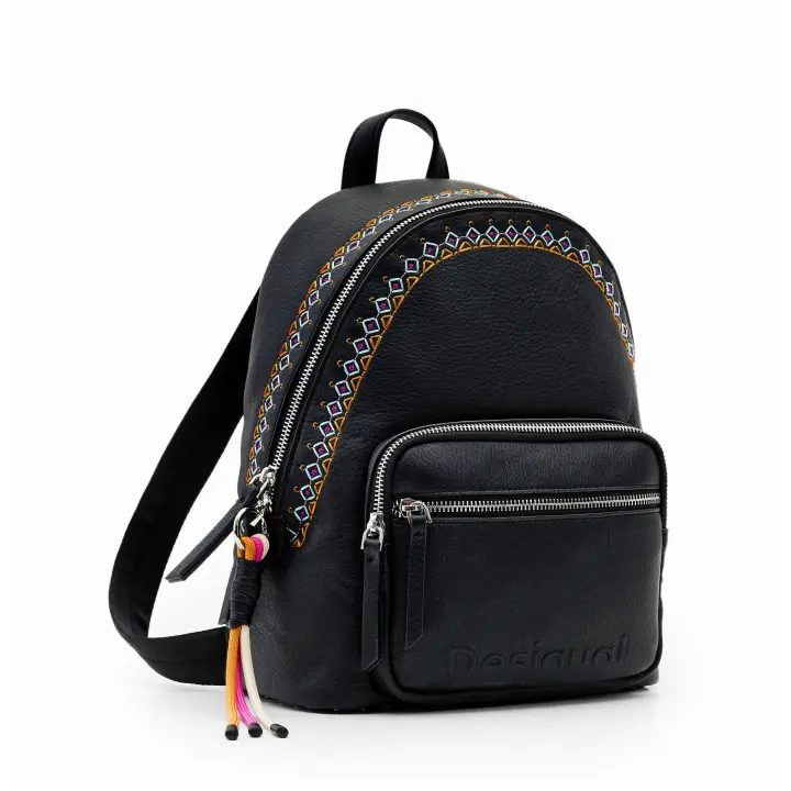 Desigual mochila online negra