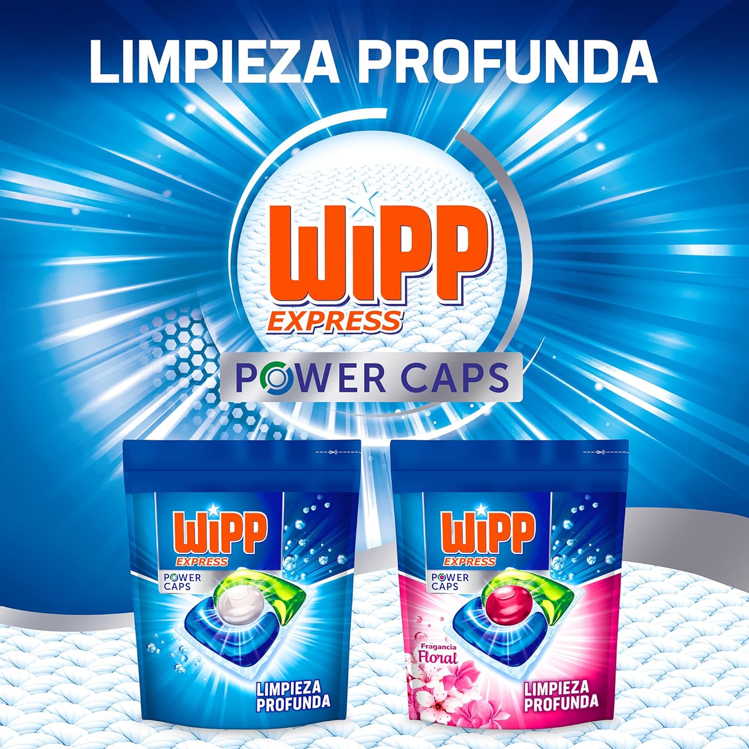 Wipp Express Pack de 4×30Lavados por 23,75€.