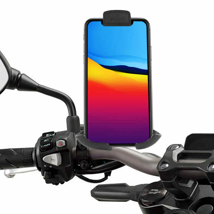 Soporte magnético para espejo de moto/scooter, soporte para smartphone XL  de hasta 6.5 in