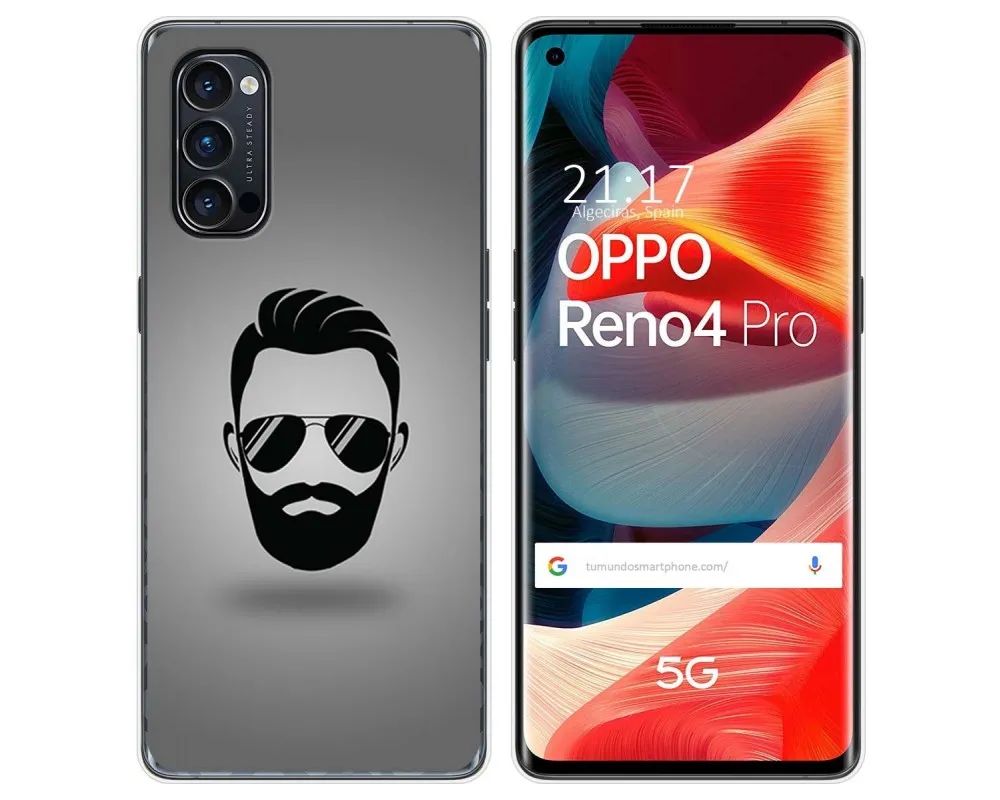 Custodia Gel TPU Trasparente Anti-Shock Per OPPO Reno 4 Pro 5G - Protezione Sottile E Flessibile, Spedizione Rapida Dalla Spagna
