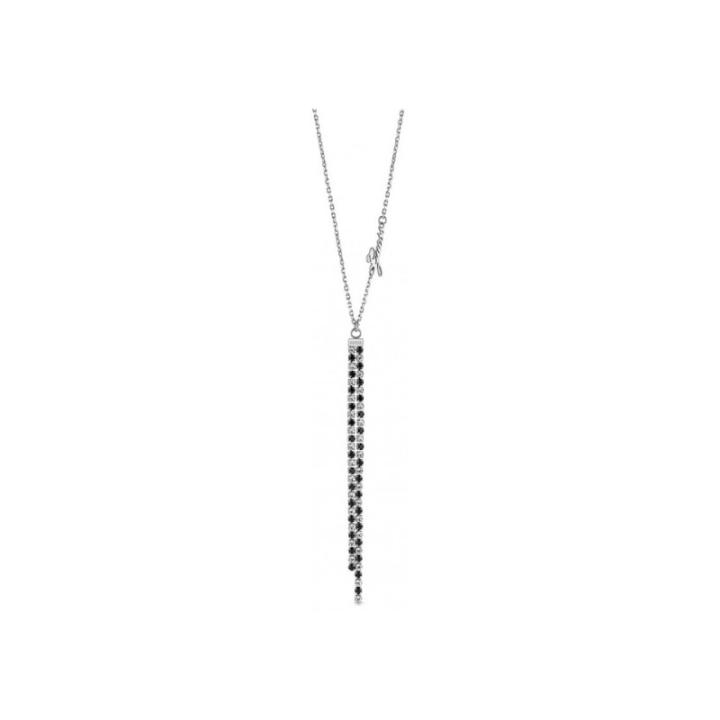 Collar GUESS Mujer Acero Inoxidable Con Circonitas - Joyería Elegante Para Regalo O Uso Diario
