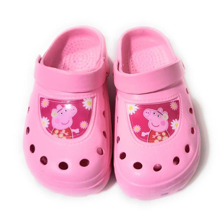 Sandalias Peppa Pig Para Niña Zuecos De Playa Y Piscina Color Rosa  Talla