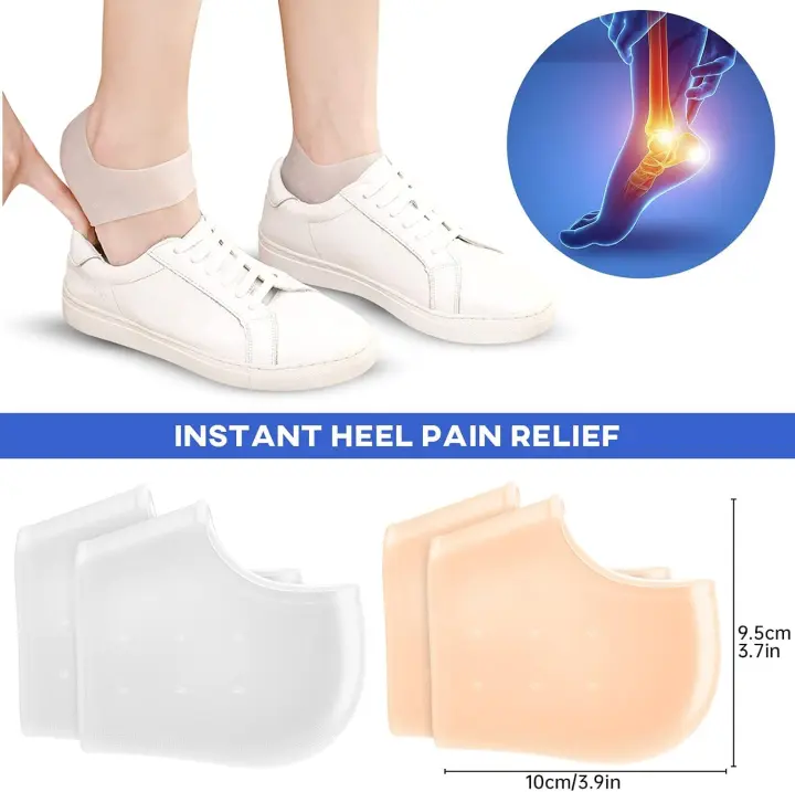 MIVAIUN 4 Pares Protectores Dedos Pies Funda de Gel para los Dedos de los  Pies Protector de Dedo de Ballet para Tacones Altos, Protector Dedos Pie