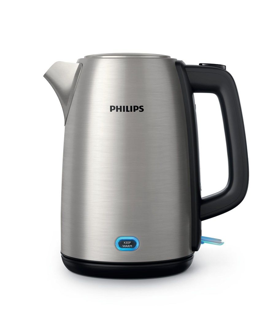Philips Viva Collection HD9353/90 Tetera Eléctrica 1,7 L 2060 W Negro Acero Inoxidable 67520051