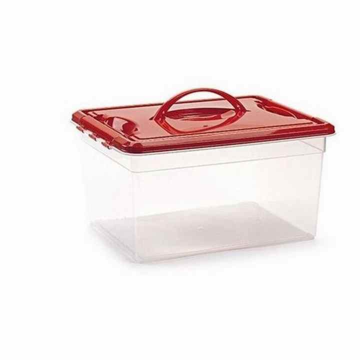 PLASTIC FORTE, Caja de almacenamiento, BLANCO, 60 litros, sin ruedas