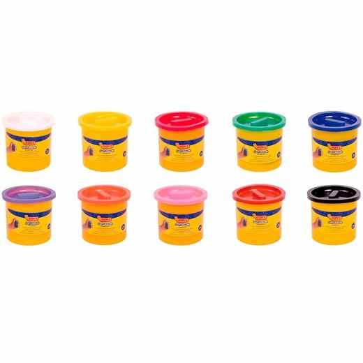 Pâte à modeler souple Glitter Soft Dough 5 pots 142 g - MILAN MILAN