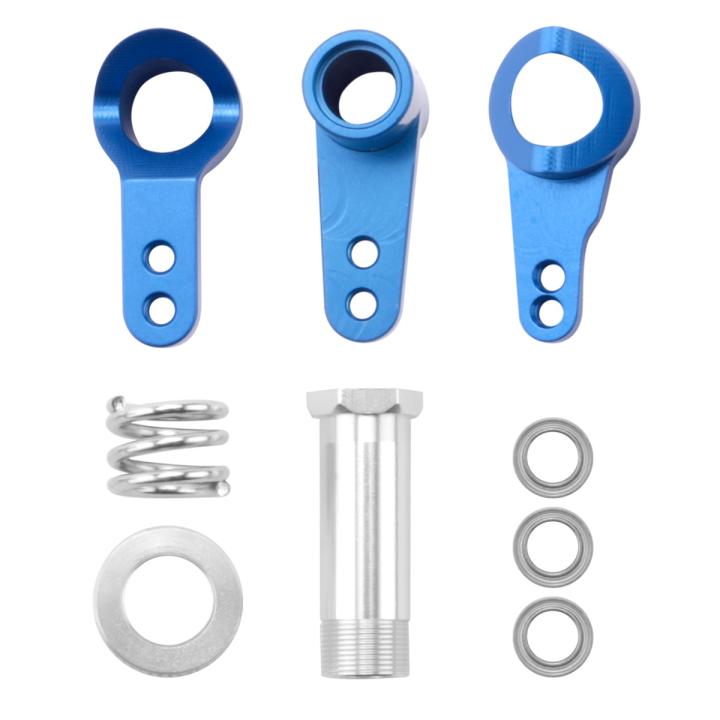 Copa Dirección RC VGEBY Copa De Dirección RC, 2 Piezas De Aleación De Aluminio De Plata Actualización Coche Radiocontrol