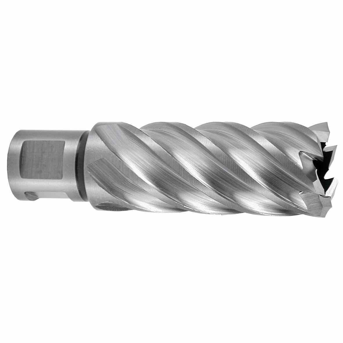 RUKO 108243 - Broca de núcleo HSS con vástago Weldon de 3/4