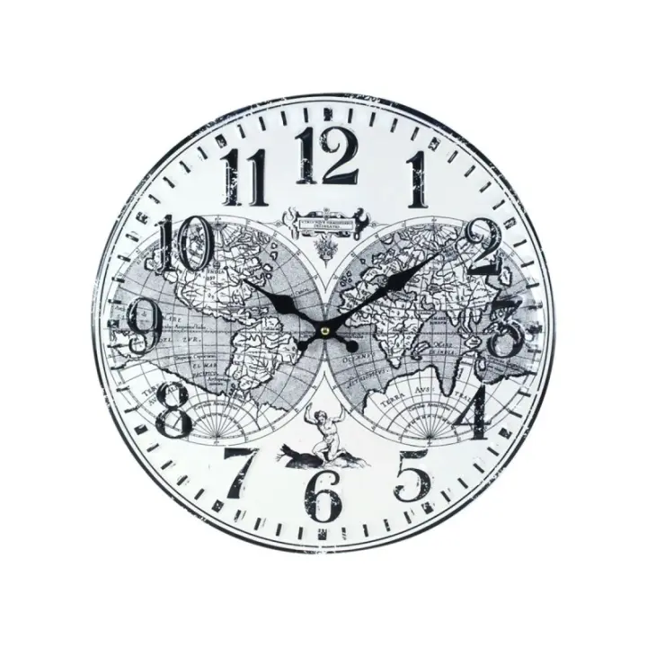 Signes Grimalt By SIGRIS - Reloj Pared con mecanismo Negro de