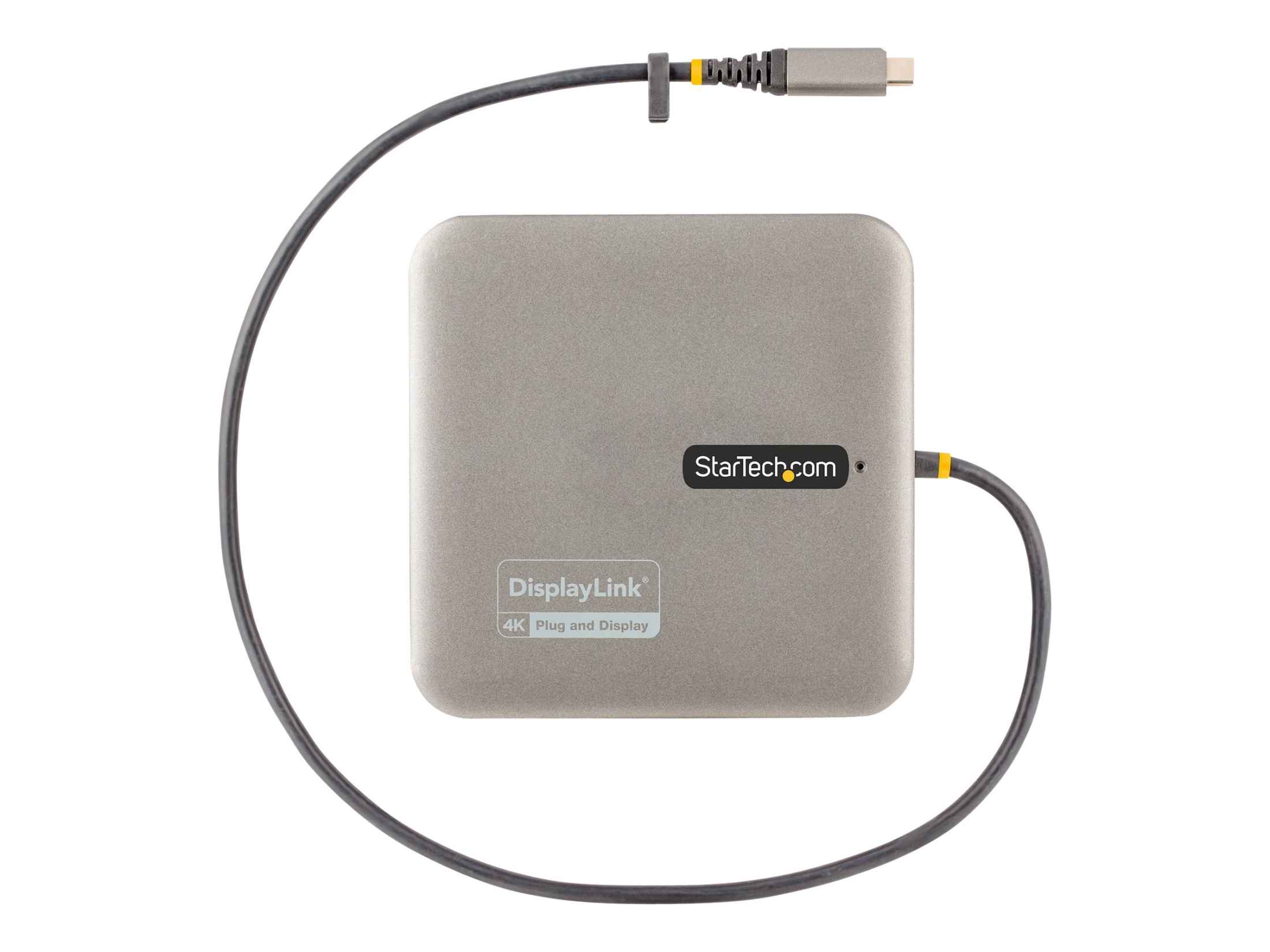 StarTech.com USB C Multiport Adapter, Dual HDMI Video, 4K 60Hz, 2-Port ...