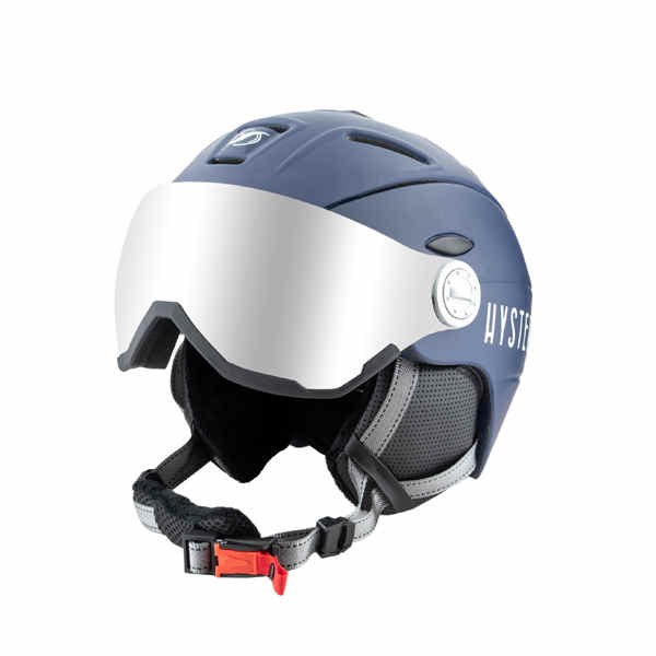 Casco de Esquí Visor P-SHOCK Negro - Hysteresis - Gafas de esquí