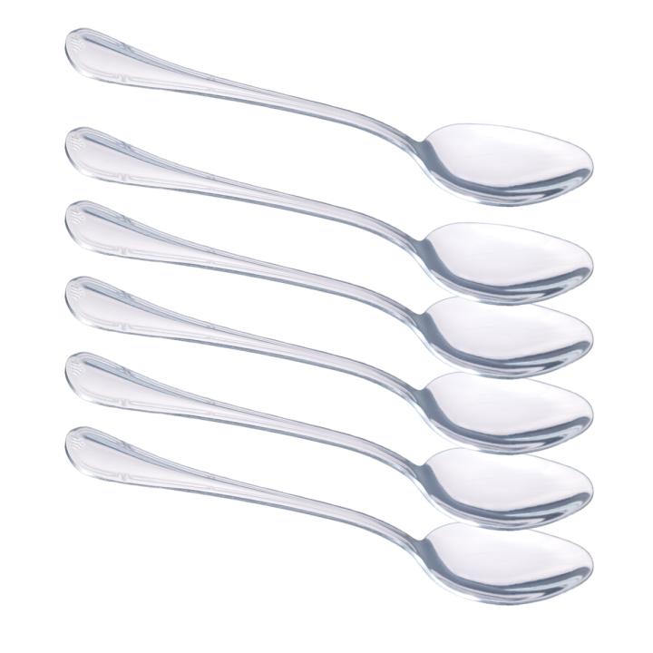 Juego De 6 Cucharas De Té ONEIDA Whittier Acero Inoxidable - Elegancia Clásica Para Tu Mesa
