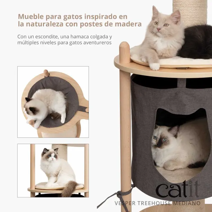 Rascador Para Gatos De 158cm Grande Arbol Para Gatos Torre De