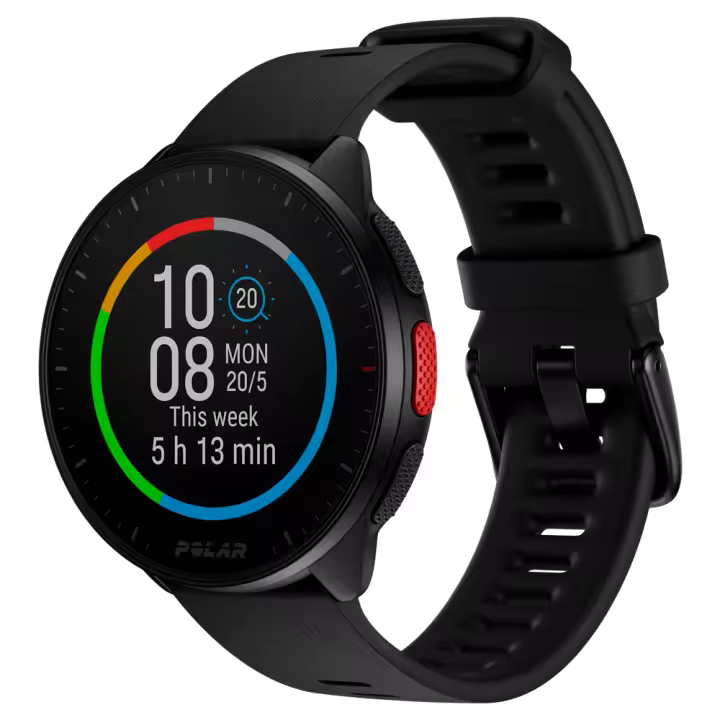 Polar Pacer GPS Running Watch Pantalla a color 1.2 MIP Bluetooth 5.1 GPS Integrado Más de 150 perfiles de deporte Hasta 100 horas de autonomía Batería 265 mAH Polar Pacer GPS Running Watch Pantalla a color 1.2 MIP Bluetooth 5.1 GPS Integrado Más de 150 perfiles de deporte Hasta 100 horas de autonomía Batería 265 mAH