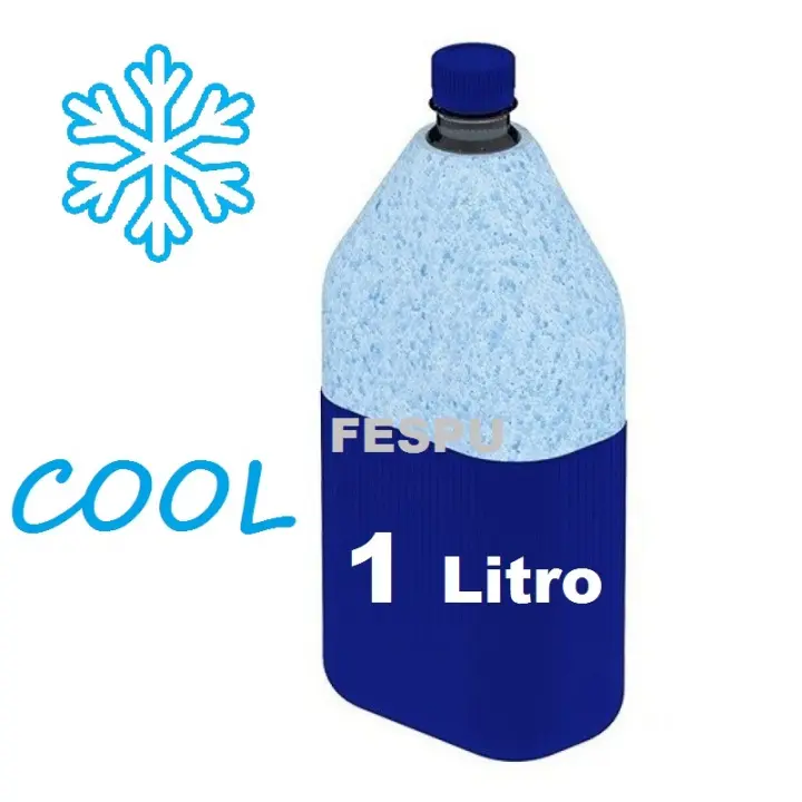 botella termica garrafa termica color azul plastico y corcho para