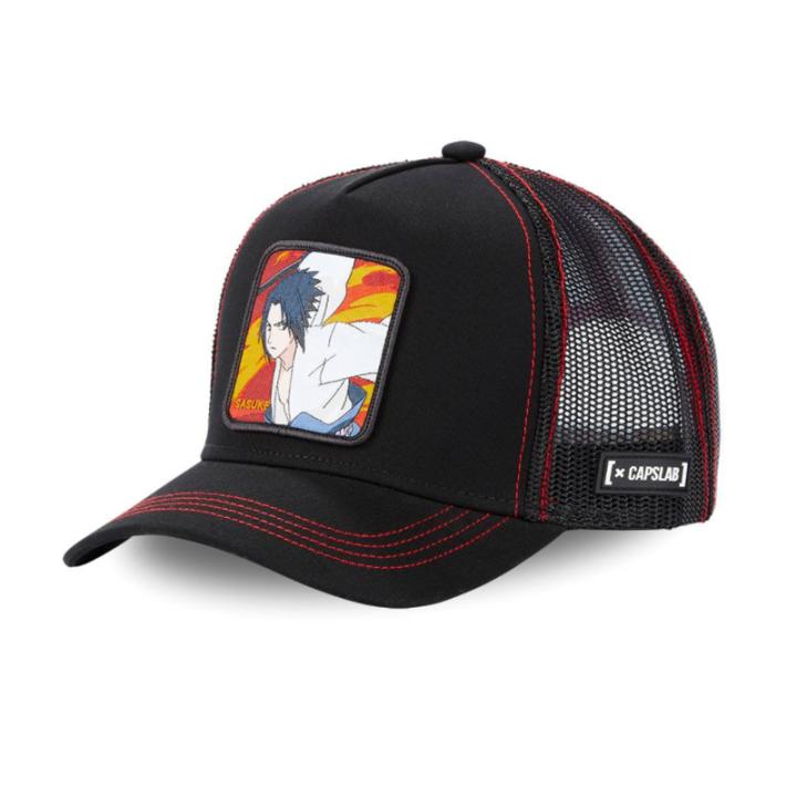 Capslab Cappello da camionista Naruto Shippuden Itachi Uchiwa