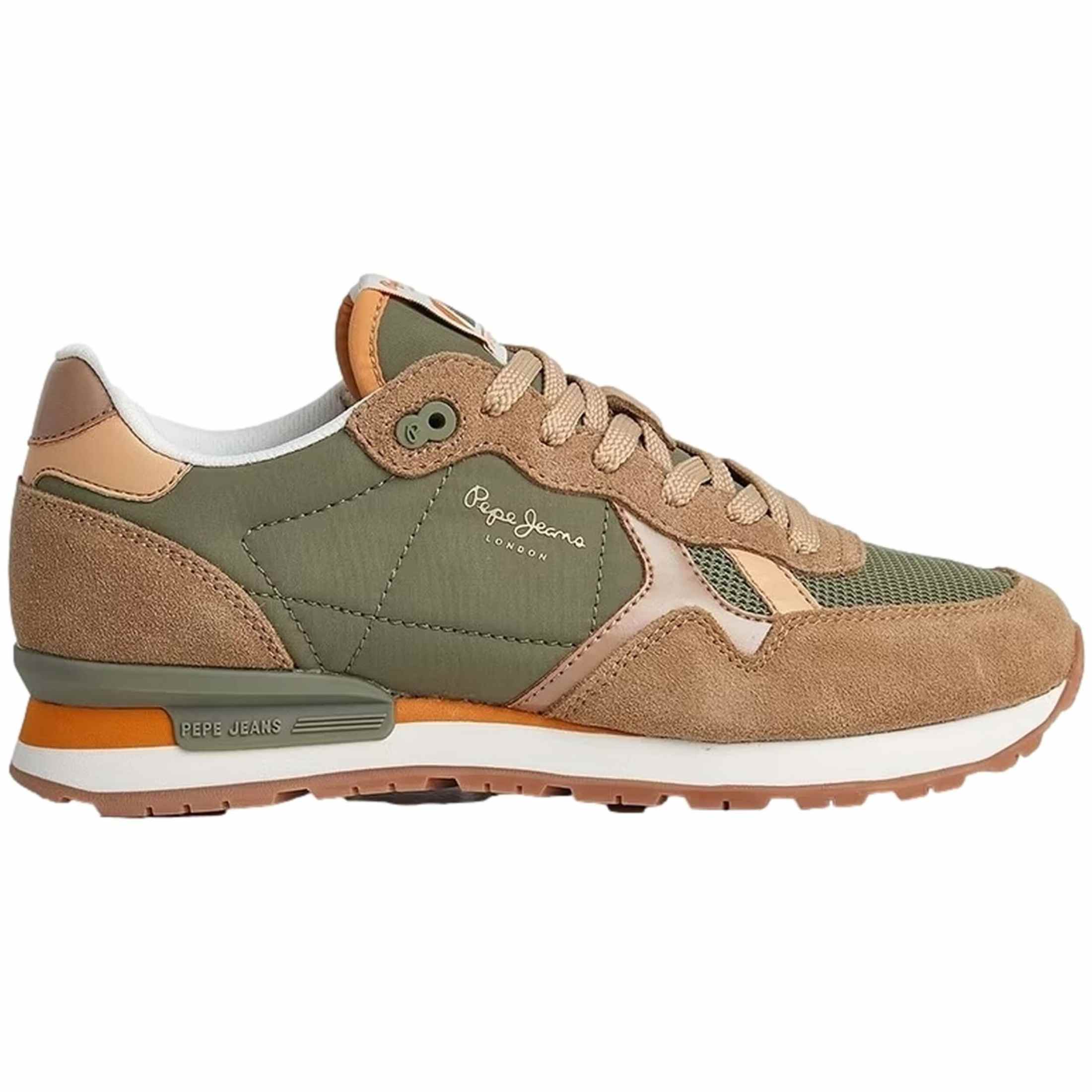 Pepe Jeans Brit Club G – Zapatillas Deportivas Para Niñas, Estilo Retro Y Plantilla Extraíble
