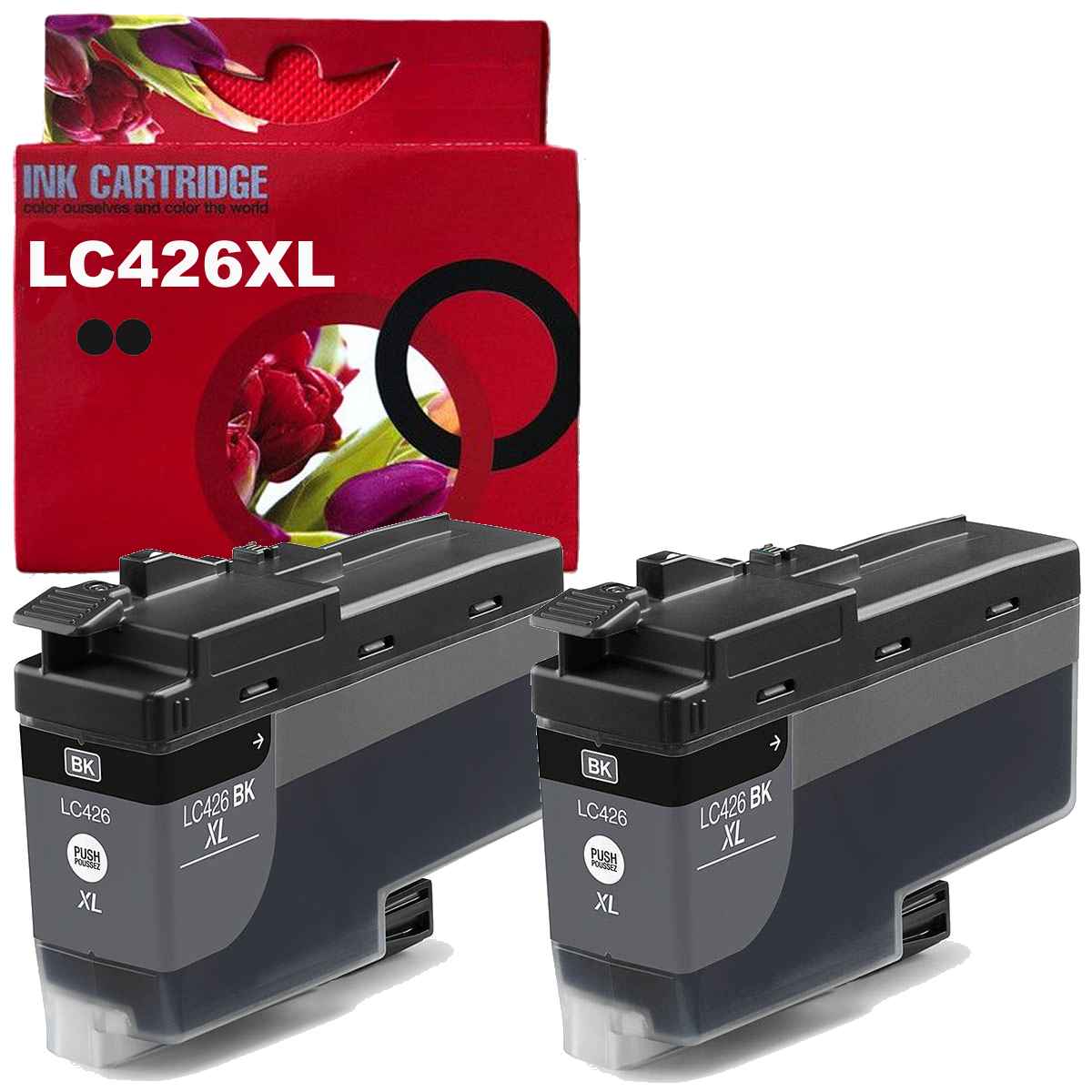 Brother LC209BK Cartouche D'encre Compatible Noire Extra Haute Capacité