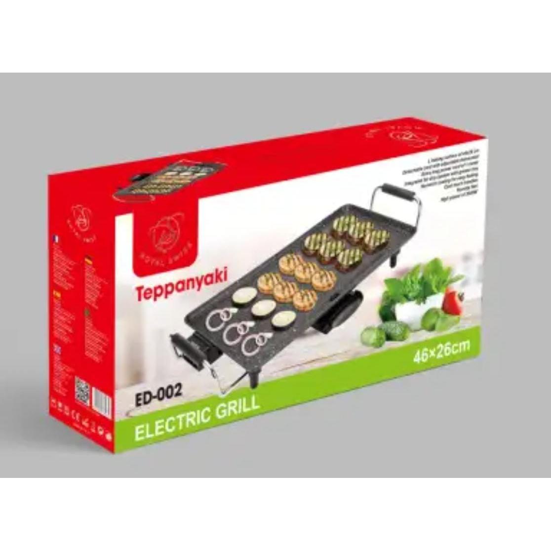 Royal Swiss Teppanyaki - Parrilla - Plancha (2000 W, 46 x 26 cm)