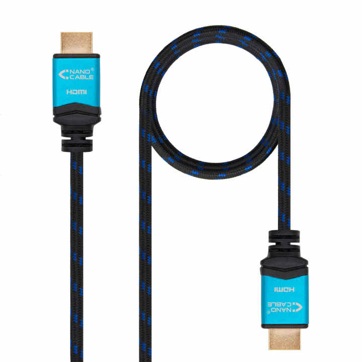 Nanocable Cable Prolongador HDMI v1.3b Macho a HDMI Hembra 3m - Color Negro