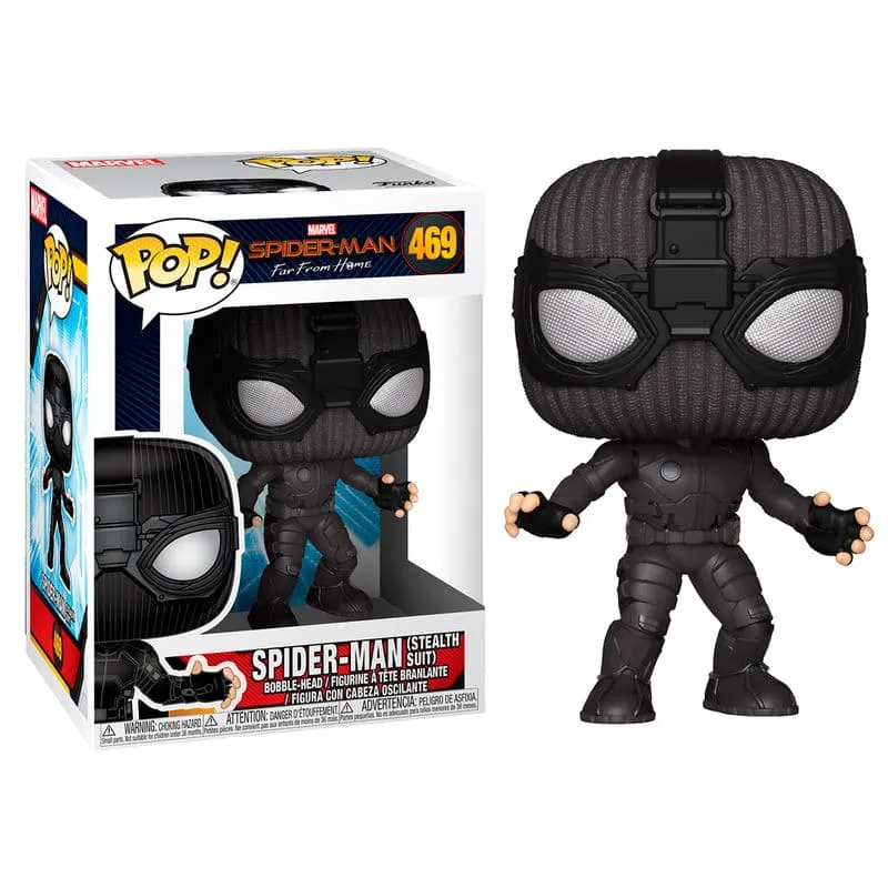 Funko Pop! Spiderman (Traje Sigiloso) (Spider-Man) | Miravia