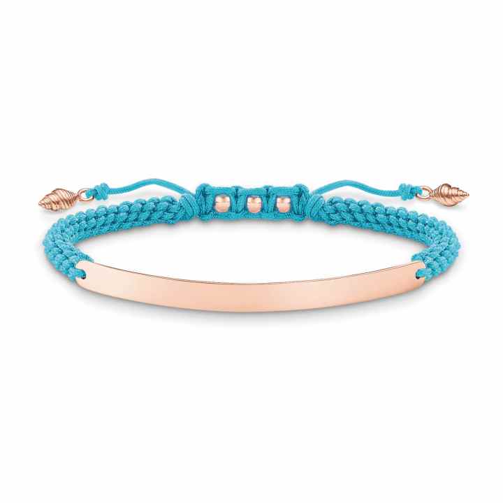Pulsera Con Cuentas De ónix Y Eslabones Plata · Thomas Sabo · El Corte